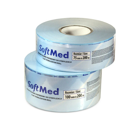 Sterilization sleeve on a roll 200m x 55 mm - SoftMed