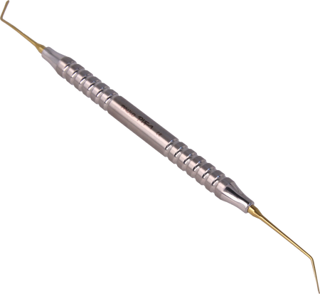 Filling instrument Paulo PIF-1 TiN hollow curved handle
