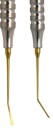 Filling instrument Paulo PIF-2 TiN hollow curved handle
