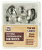 Sectional contoured metal matrices (50 pcs box) medium 0.035mm hard - TOR VM
