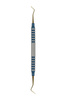 Plugger / burnisher TiN with titanium nitride coating light hollow blue handle UK-1