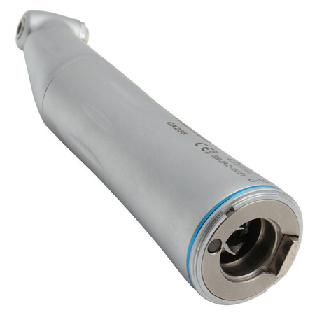 Coxo contra angle handpiece 1:1 with cooling and LED - CX235 C-1C, push button type